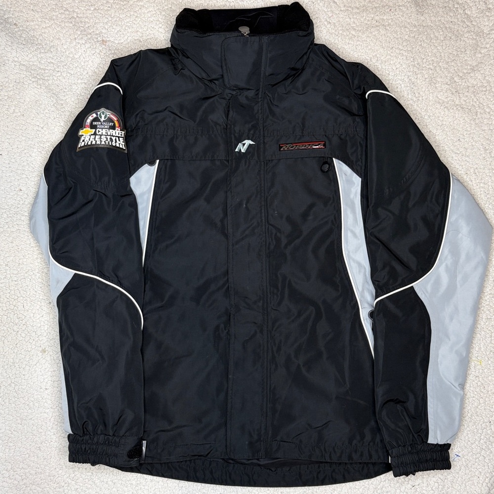 Vintage Nordica Deer Valley Chevrolet Freestyle International Ski Jacket: XS